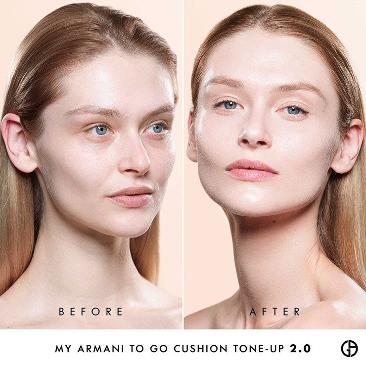 Armani cushion tone up shop